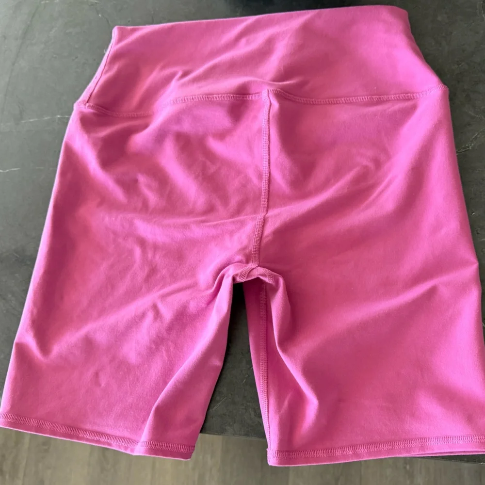 ALO Yoga Pink Bike Shorts